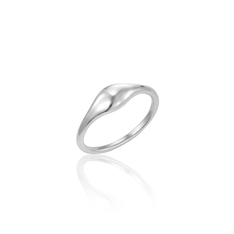LUNNE Silver 925 Soft Pebble Ring #LSR28