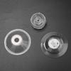 2pcs Green Suction Cup Feeder Plastic Chameleon Feeder Dish Practical Reptile Feeding Bowl  Gecko