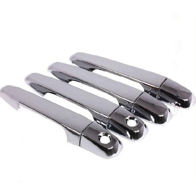 For Mitsubishi L200 Triton Pickup 2006 2007 2008 2009 2010 2011 2012 2013 2014 Chrome Car Door Handle Cover Car Accessories