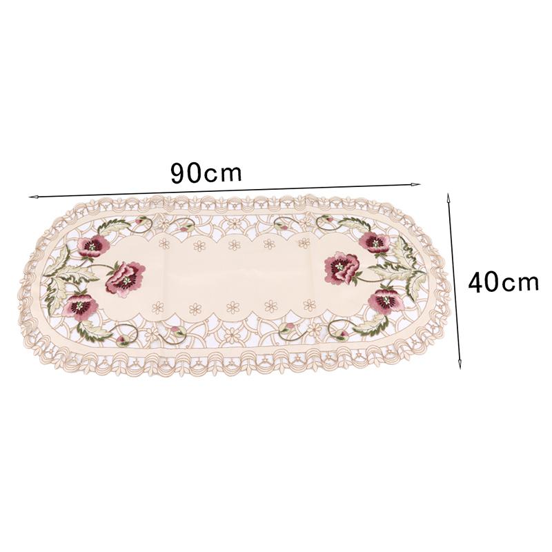 Chinese Classical Jacquard Table Runner Tassel Home Cloth Decoration Runner Strip Tablecloth Living Room Dining Room Decor Hot