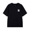 Li-Ning Fashion Logo Breathable Short Sleeve T-Shirt Comfortable Casual Pants Sports Suit Men suit Black W877-1+V236-1