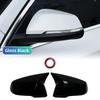 2pcs Glossy Black Side Wing modified Rearview Mirror Cover caps For BMW X1 F48 X2 F39 Z4 G29 2GT F45 F46 F52 F40 Toyota Supra