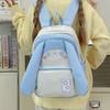 Big-eared Rabbit Simple Fresh Sweet Backpack Student School Shoulder Bag Kids Cute Travel Backpack for Children Birthday Gift