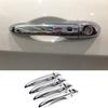 For Jeep Cherokee 2014- Chrome Car External Door Handle Molding Cover Trim