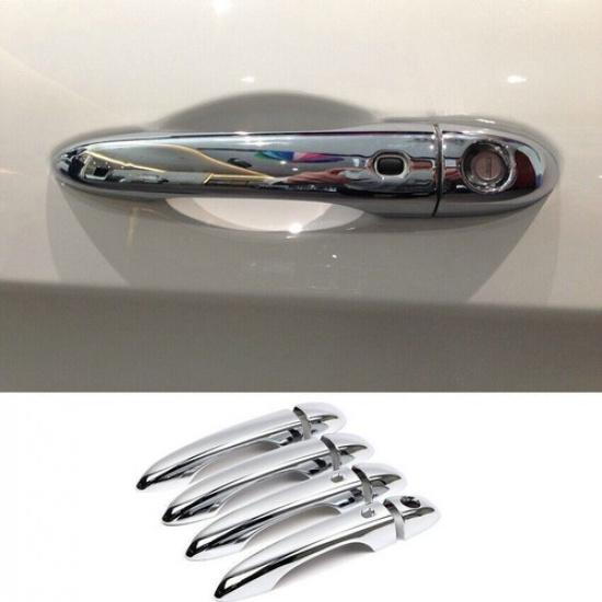 For Jeep Cherokee 2014- Chrome Car External Door Handle Molding cover Trim