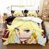 New Anime Panty Stocking Bedding Set Duvet Cover Sheet Printed Bed Set Pillowcase Bed Full Queen King Size Comforter Bedroom