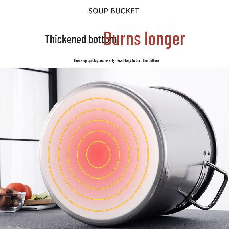 304 Stainless Steel Stock Pot