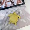 2025 New Leather Pendant Head Layer Leather Mini Earphone Bag Turtle Pendant Wallet Cross Border