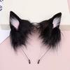 Mode Lolita Katzenohren Stirnband JK Haarreif Plüsch Haarband Haarspange Tiere Pelzig Cosplay Kopfschmuck Gesichtswasch