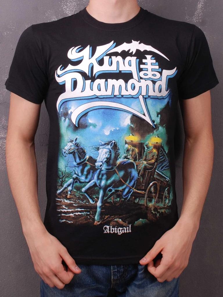 KING DIAMOND - Abigail Schwarzes T-Shirt MERCYFUL FATE