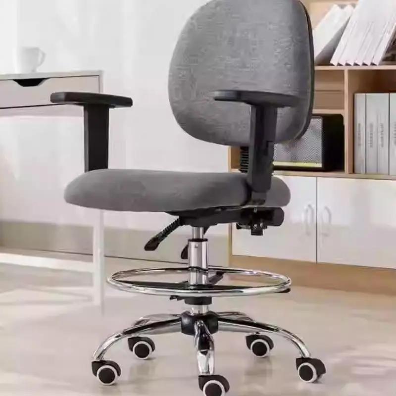 Chair Foot Rest Rings Anti Slip Steel Base Footrest Easy Setups Modern Living Room Office Stool Accessory Y5GB
