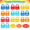 Children's Numbers 1-10 Lock And Key Counting Education Game Toy