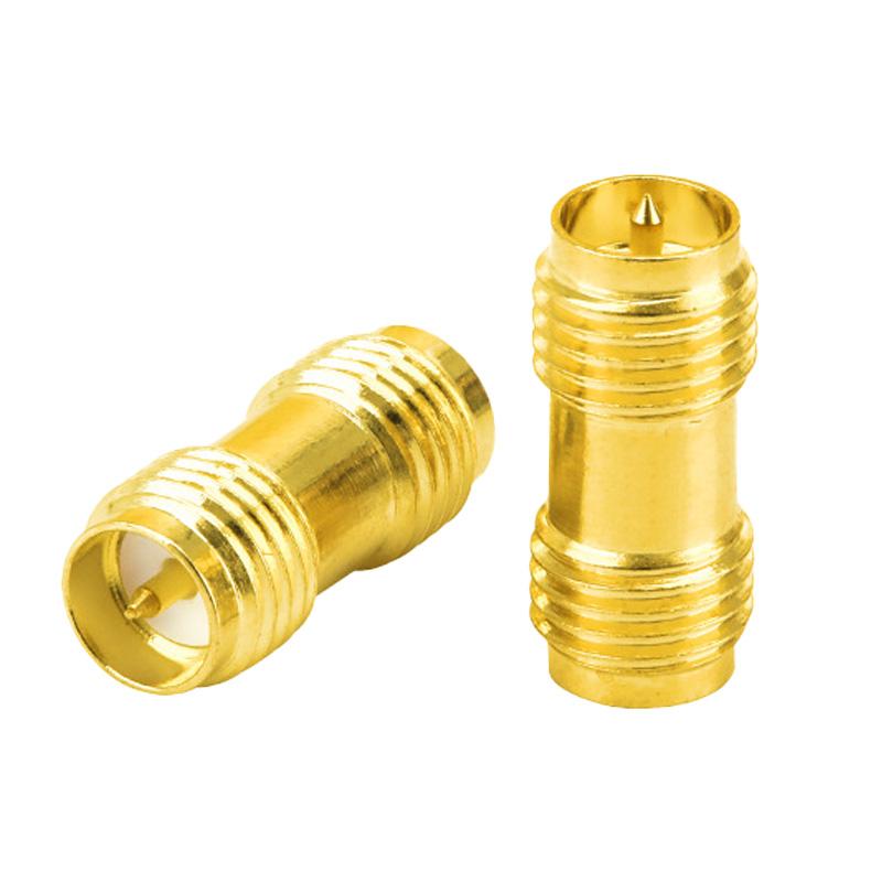 SMA To SMA Straight 3 Way 90 135 Degree Adapter RF Coax Connector RP SMA Coupler Converter