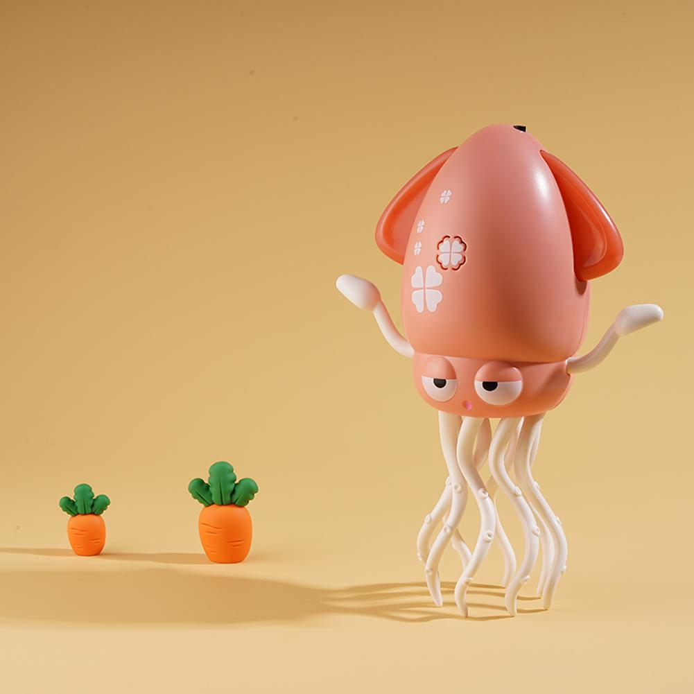 Dancing Octopus Toy Electric Crawling Octopus, Rechargeable Dancing Music Squid for 3 4 5 6 Year Old Kids Boy Girl Birthday Gift