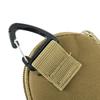 Sports And Outdoor Tactical Earphone Case Hanging Bag Key Case Round Mini Coin Purse Simple And Fashionable Storage