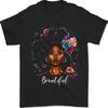 Schne African Black Daunisex Men 100 Cotton T Shirt