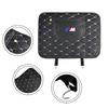 Tappetini Anti-Calcio con Logo M in Pelle PU Copertura Protettiva per Schienale Sedile Auto Per BMW X6 X1 X2 X3 X4 X5 X7 E46 E39 E90 E36 E60 E34 E30 F30 E71 F10 F10 E34 E92