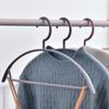 Wieszak na ubrania Domowy Wieszak Design Łukowy Plastikowy Szerokie Ramię Półokrągły Wieszak Bezszwowy Organizer do Zawieszania Koń