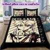 Hunter Various Sizes Bedding Set Duvet Cover Print 3pcs Cartoon Children's Gift Extra Large Size New