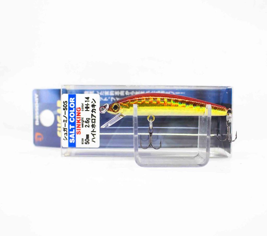 Bassday Sugar Minnow 50S Salt Sinking Lure 2.6 Grams HH-14 (0924)
