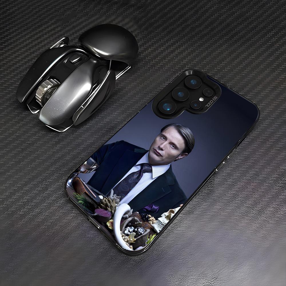 Horror TV H-Hannibal Handyhülle Für Samsung S26 S25 Plus S20 S20 Plus S22 Ultra S23 FE S21 Plus S21 Ultra Buntes Cover