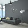 Large wall clock for the living room, mirror, 50-75cm