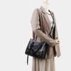 2025 New Fashionable Style Top Layer Cowhide Casual Rivet Niche Korean Version Crossbody Bag High-end Feeling Motorcycle