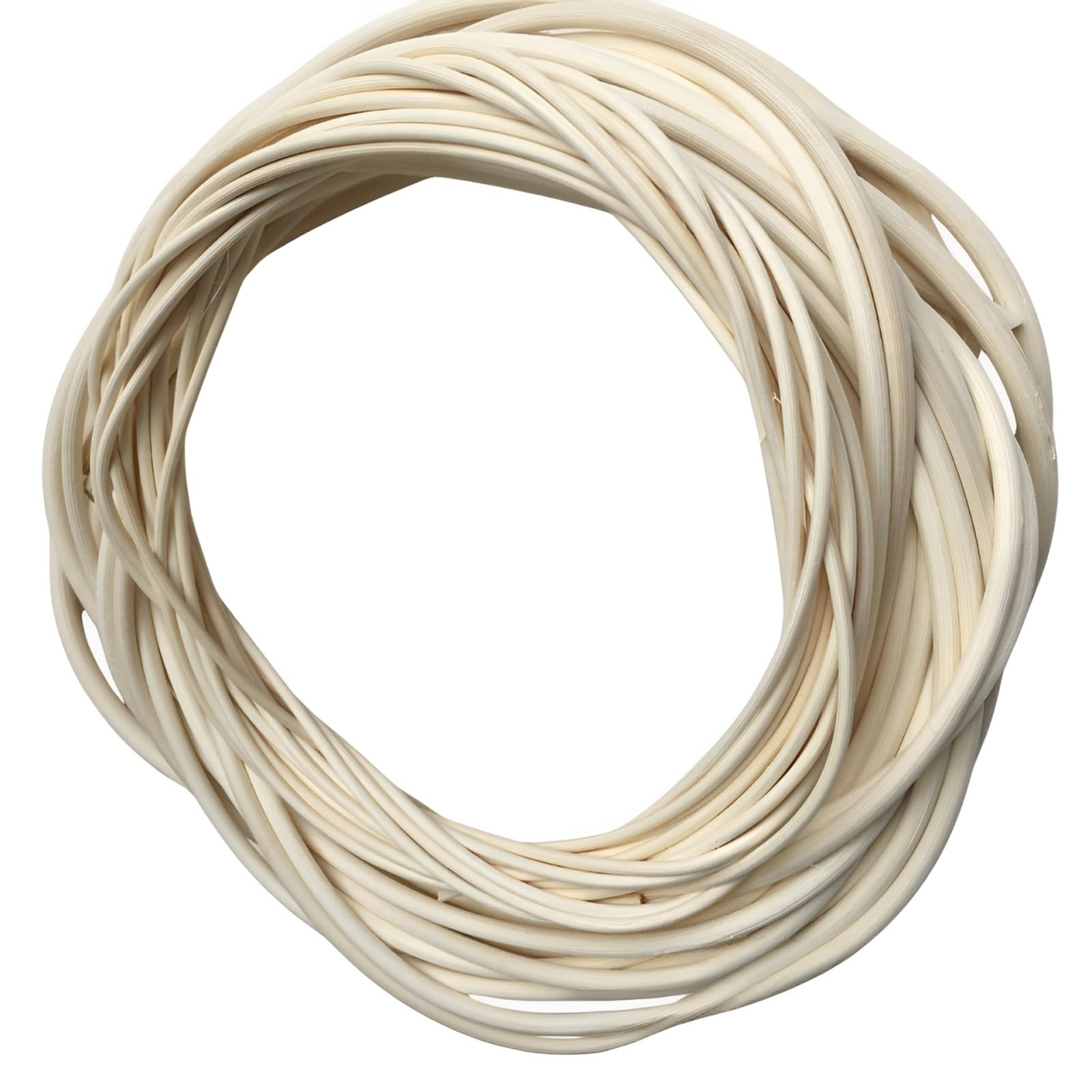 

SESHIS Ротанг и глициния Круглый сердечник Набор для рукоделия DIY Натуральный 250 г, Корзина, 3,0 мм,