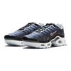 New Nike Air Max Plus Durable Breathable Low Top Kids' Running Shoes Black Blue Teenagers CD0609-023