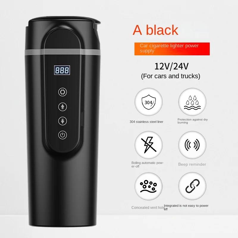 

Universal Car Kettle Electric Kettle 24V 12V Vehicle Heating Cup Car Truck Water Heater Auto Car-Mounted Heating Water Cup