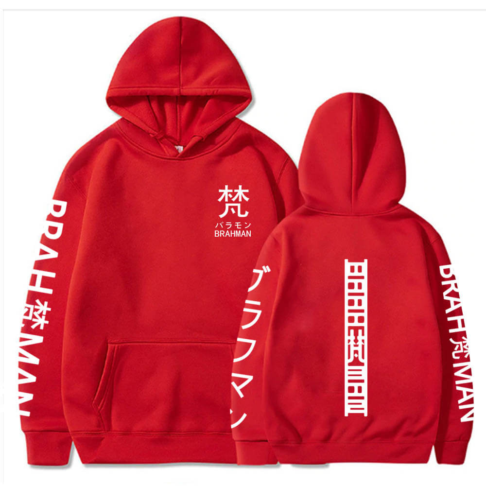 Brahman Print Men Women Hoodies Anime Tokyo Revengers Hooded Hot Manga Hoodies Plus Size Streetwear Harajuku Unisex Sweatshirt