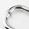 Haistick 304 Stainless Steel L-Shape Glass Door Handle
