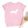 Dachshund Love Dog T Shirt Doxie Shirt Wiener Dog Shirt Streetwear Tumblr T Shirts Women Causal