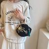 Fashion Vintage Fringe Bag Small Shell Bags Chain Women Shoulder Crossbody Bag Crane Flying Women's Handbags Purses Embroidery