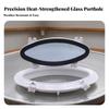 Marine Porthole Skylight Waterproof Portlight Weatherproof for Boats, Yachts
