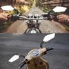 8/10mm Motorcycle Rear View Mirror Bike Cycling Clear Wide Range Back Sight Rearview Reflector For Yamaha Suzuki Kawasaki