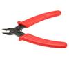 2Pcs Micro Wire Cutter Sturdy Steel Silicone Handle Easy Operation Mini Flush Cutter for Electronics Repair Cutting