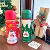 New Cartoon Stylish Thermos Drinking Cup Girls Advanced Sense Steel Cup Portable Water Cup Double Drink with Tea Glass Cup Mug