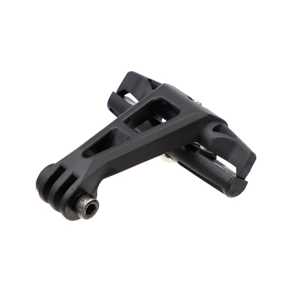 

Универсальное седловидное крепление Тип B рельс диагональное Только базовое крепление для установки GoPro, предохранительного фонаря и хвостовых адаптеров [REC MOUNT] (на запчасти) [Седло2-SDGP] чёрный