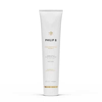 Philip B Straightening Baum 6oz. 178ml | Achieve a Straight, Sleek Frizz Style with Chemical-free Treatment, 1 Piece