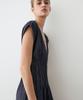 Masimodutti Denim Midi Dress