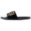 EA7 Slip-On Round Toe Slide Sandals Men Footwear Black 7X000108AF15118PC001