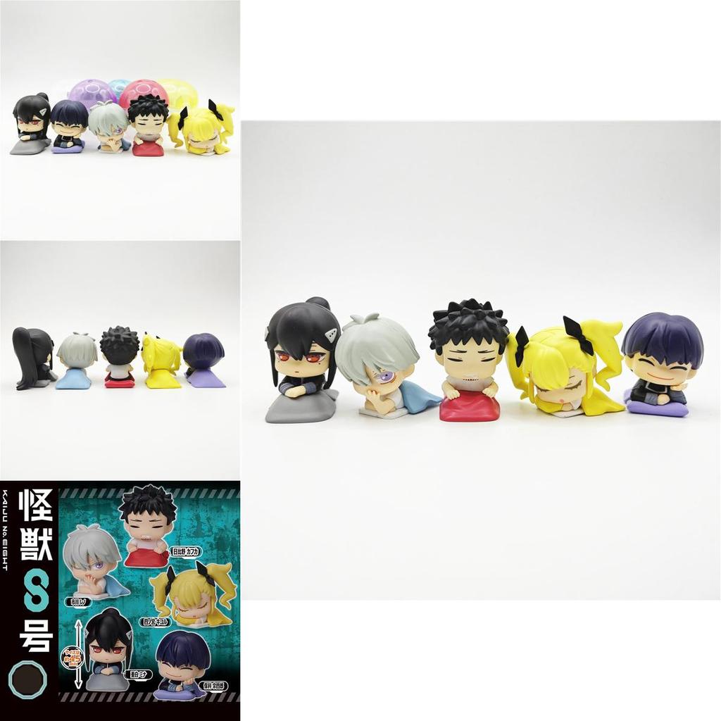 Cute Monster 8 Sleep Edition Gashapon Figure Plush Toy For Anime Lovers And Collectors