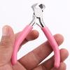 Ergonomic Pink Jewelry Pliers Build With High Strength Alloy Steel Seamlessly Design Fit for Long Lastinlyg Performances