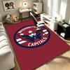Washington Capitals A rug suitable for office chair areas living rooms and computer desks perfect for home offices and an ideal holiday gift