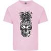 Pineapple Skull Surf Surfing Surfer Holiday Unisexs Light Cotton TShirt