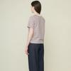 BCBG T-shirt a righe con lettering STring B6m3x410