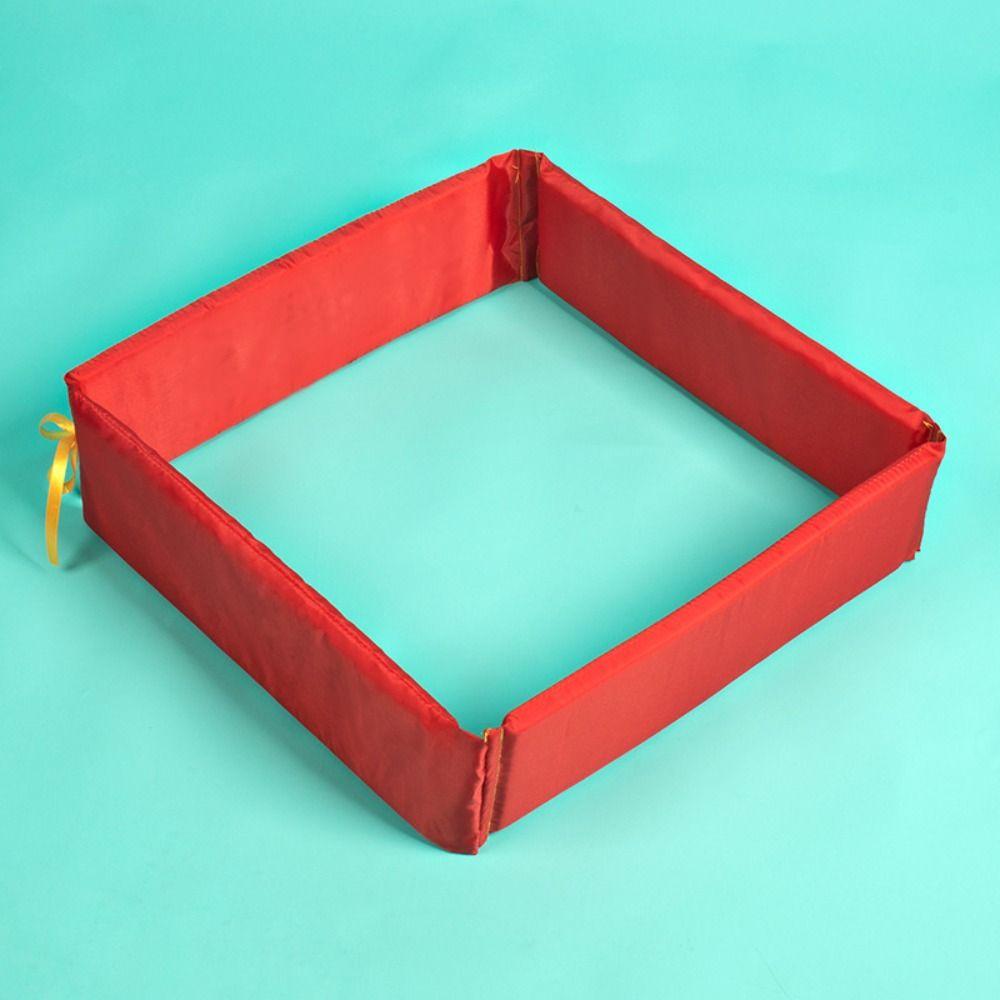 Folding Hopscotch Hole Sports Exercise Physical Training Props  Sports Physical красный