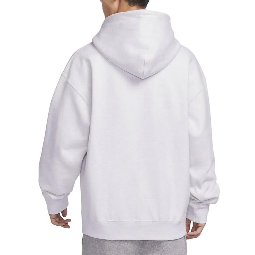 Nike Pánská mikina s kapucí Solo Swoosh Fleece Top Březová DX1356-051