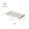 1pc Terrazzo Bathroom Toiletries Toothbrush Cup Soap Dish Lotion Bottle Storage Tray Toothbrush Holder Bathroom Accessories